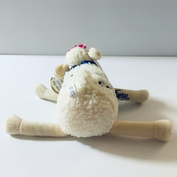 Serta Counting Sheep 3/8 Plush Stuffie Stuffed Animal Curto Toy 2000 Tag - Picture 8 of 16